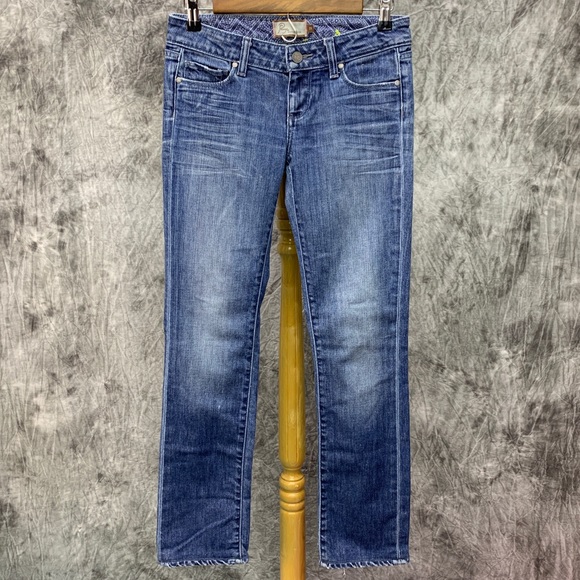 PAIGE Denim - Paige Jeans Blue Heights Skinny Leg Sz 26